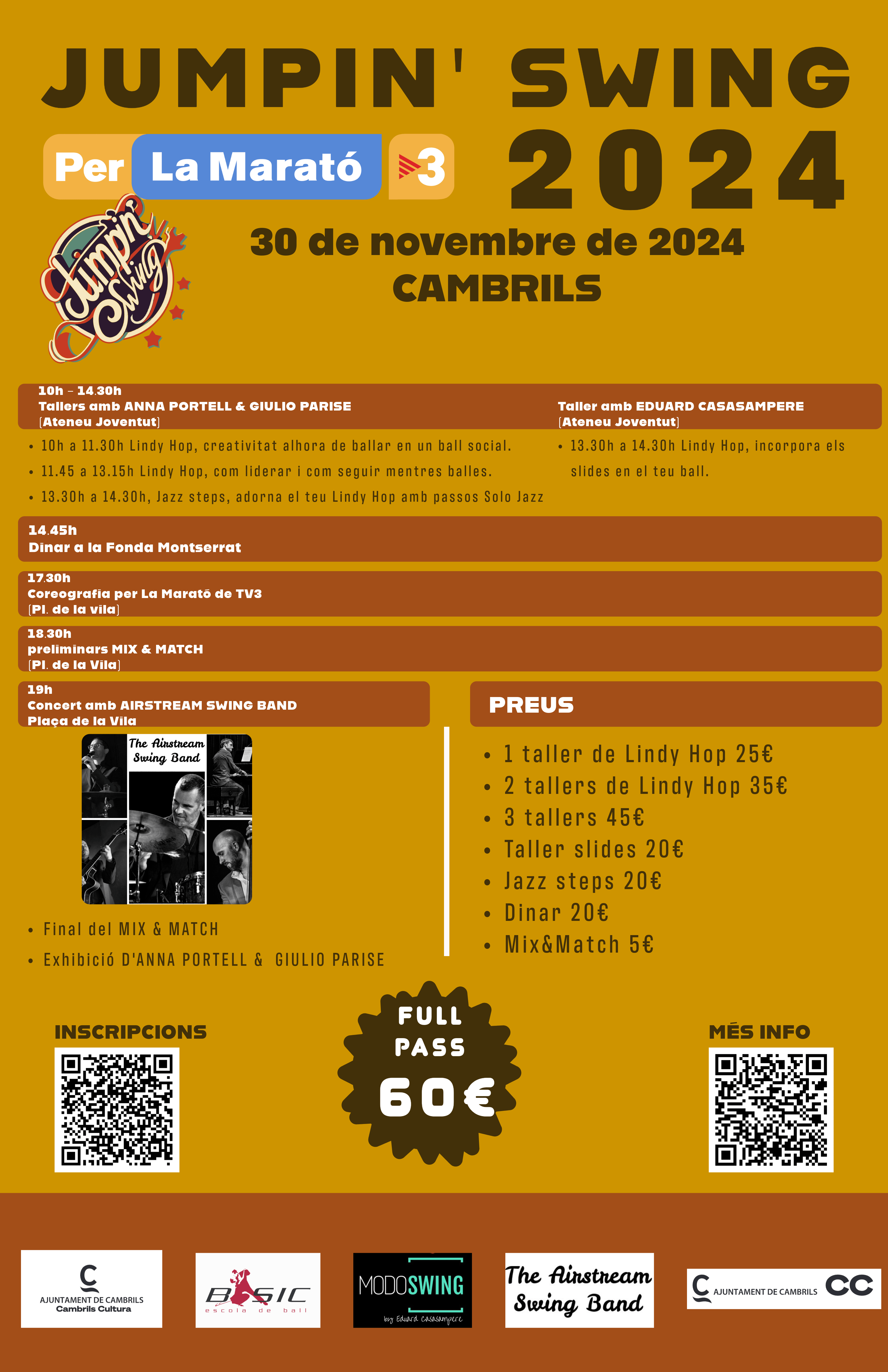 Cartell jumpin' swing 2024-2-Horaris