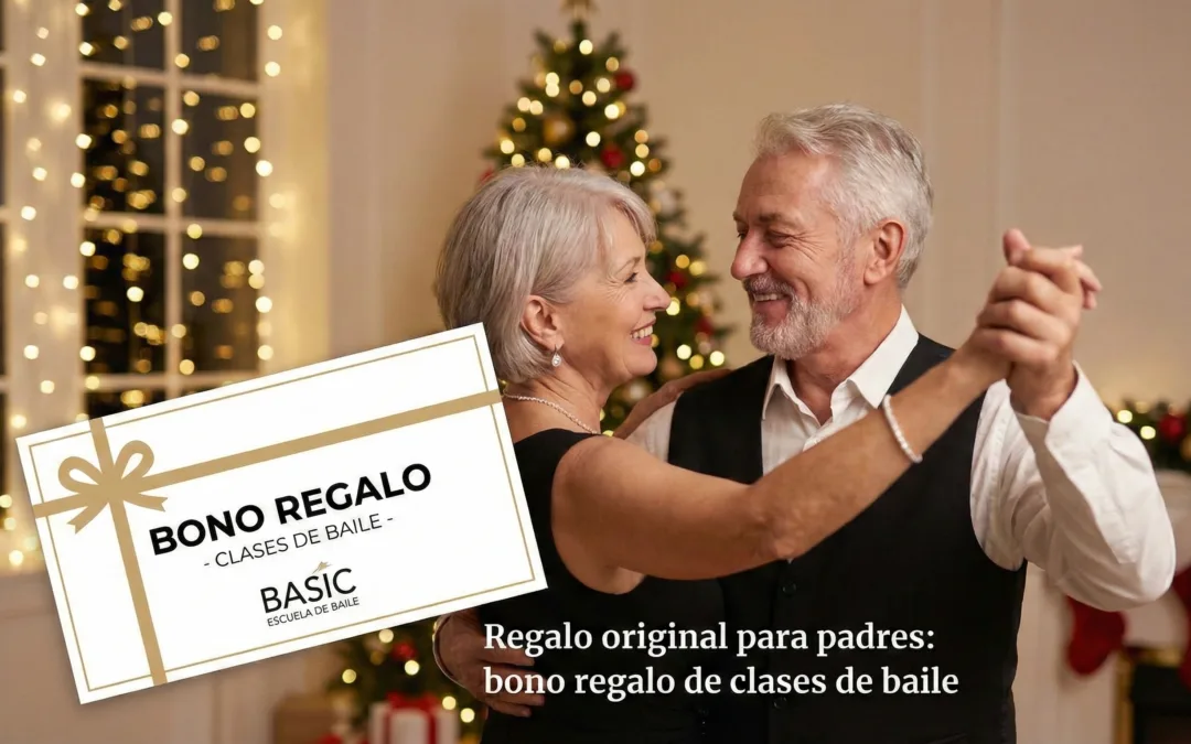 Regalo original para padres: bono regalo de clases de baile